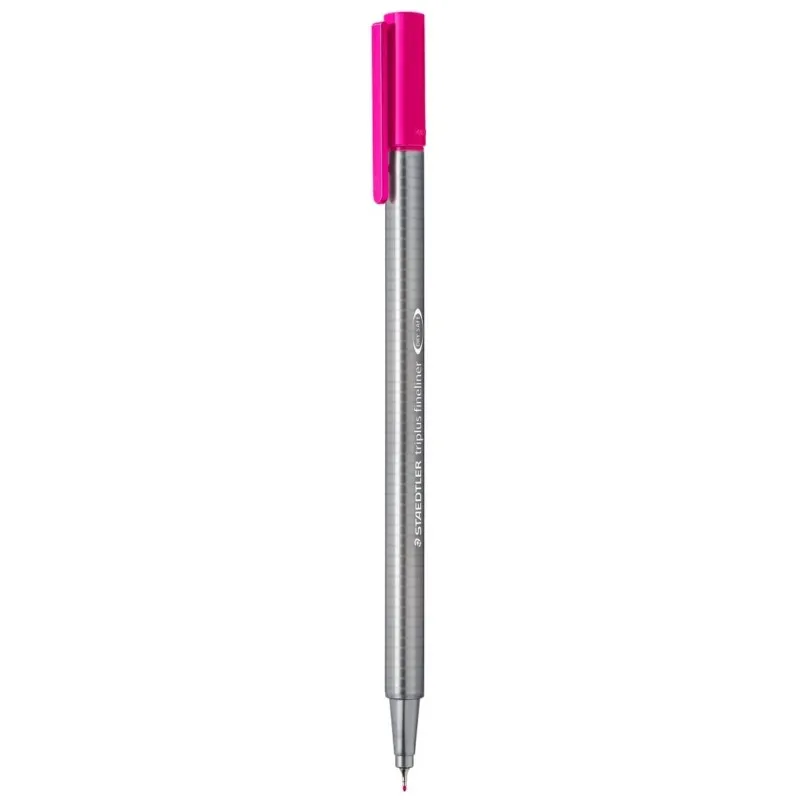 10 STYLO FEUTRE STAEDTLER TRIPLUS ULTRA FINE / 0.3MM / ROSE