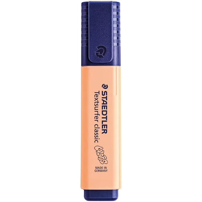 10 SURLIGNEURS STAEDTLER TEXTSURFER CLASSIC PASTEL / PÊCHE