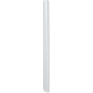 100 Baguettes reliure plastique 12mm / Blanc