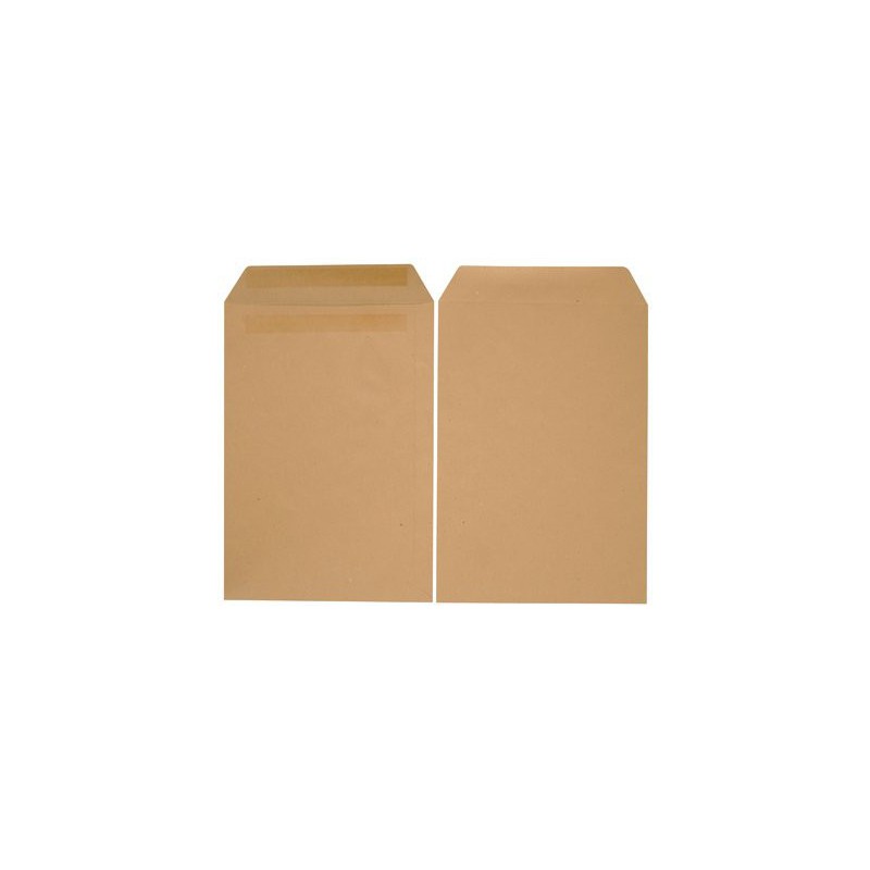 100 POCHETTES KRAFT 229X324 MM