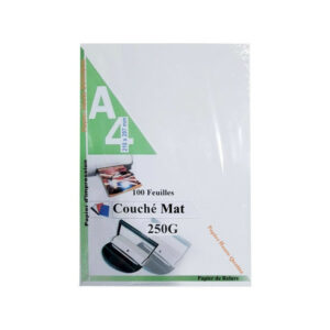 100 x feuilles page de garde / 250G / Matte