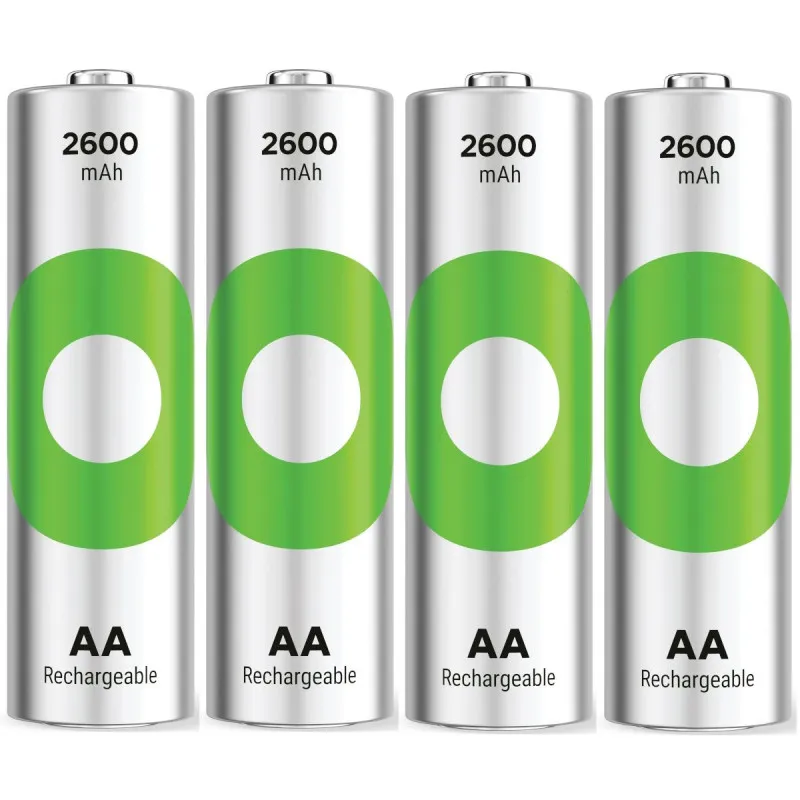 4 x Pile Rechargeables GP 1.2V 2600mAh