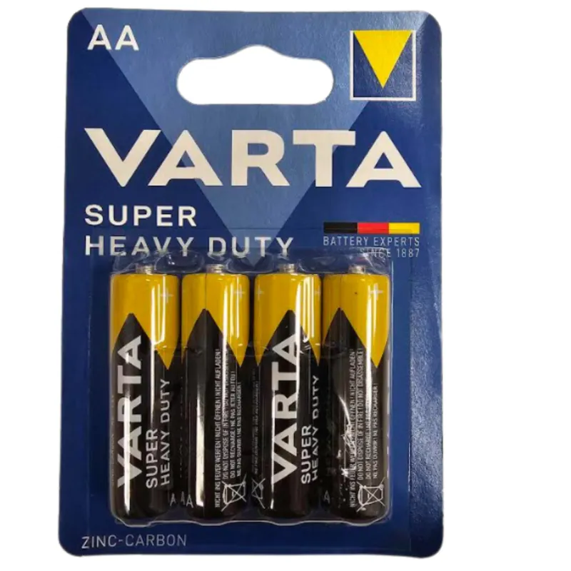 4x Piles AA Varta SuperLife R06 BP4
