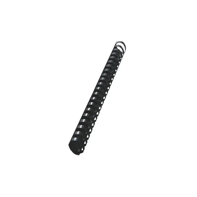50 Reliures Spirale Plastique 32mm Noir