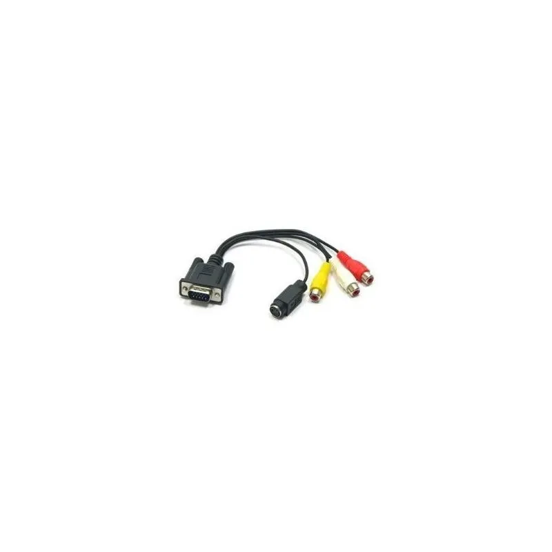 Adaptateur convertisseur VGA vers RCA Femelle