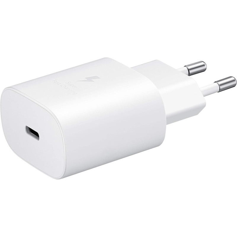 Adaptateur Secteur 25W PD / Type C / Blanc