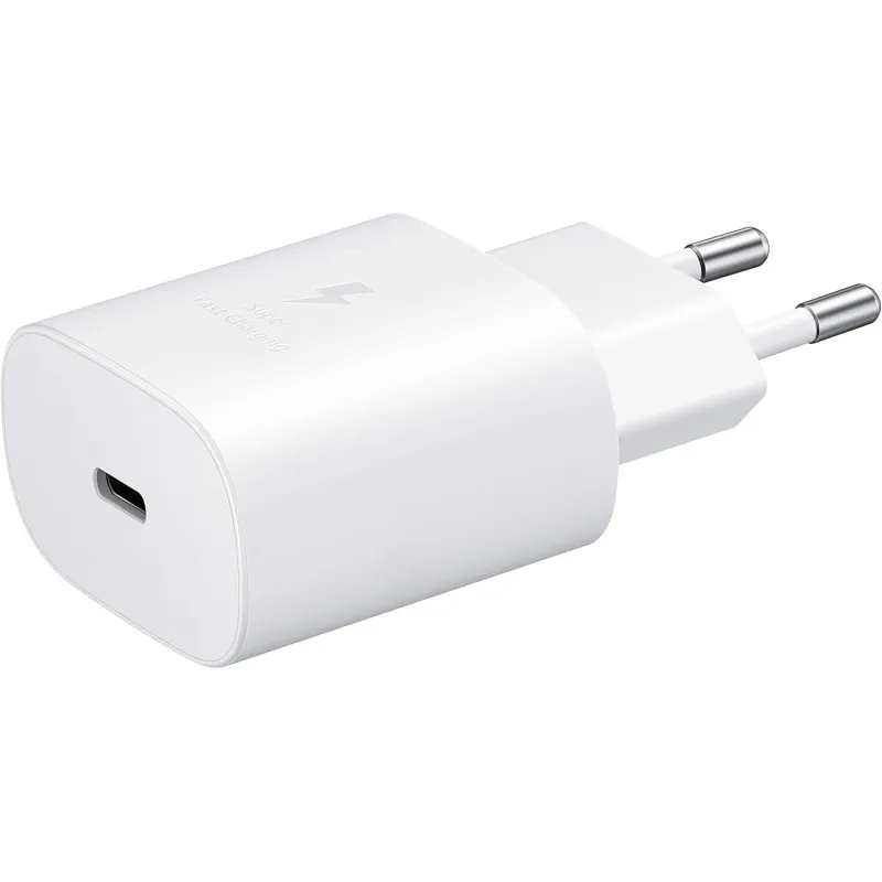 Adaptateur Secteur 25W PD / Type C / Blanc