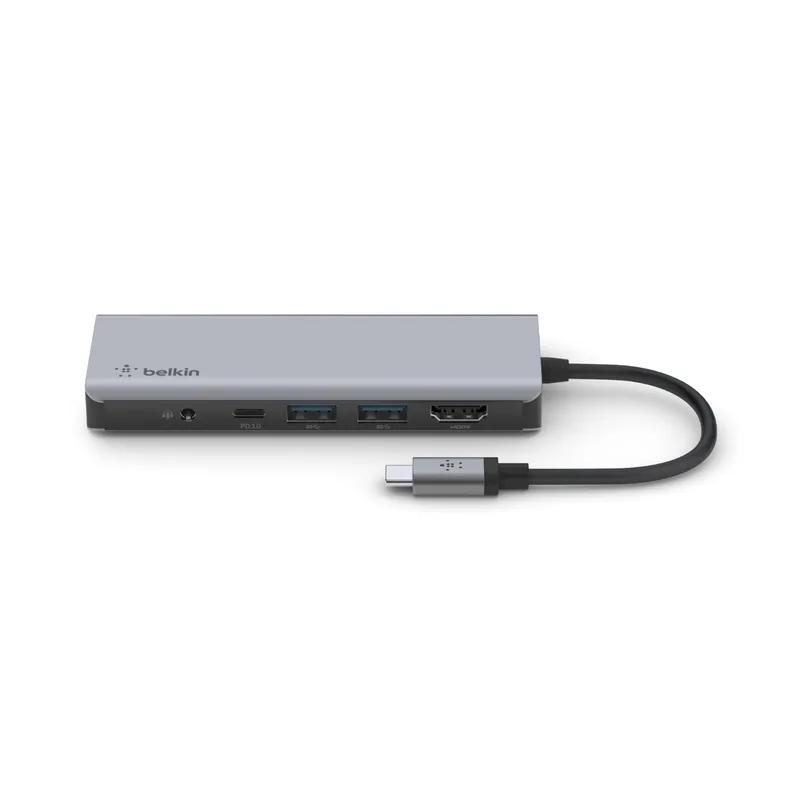 Adaptateur USB-C Belkin multiport hub 7-en-1