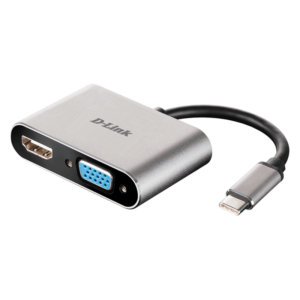 Adaptateur USB-C vers HDMI / VGA D-Link DUB-V210