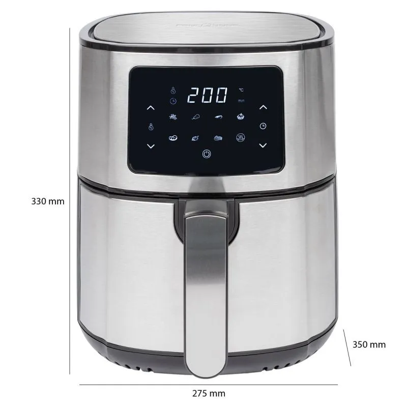 AirFryer PROFICOOK PC-FR1239H / 5.5L / NOIR & SILVER