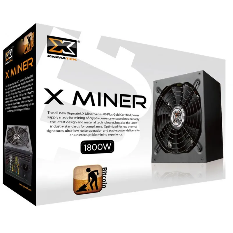 Alimentation Xigmatek X-Miner EN9757 92 PLUS / 1800W