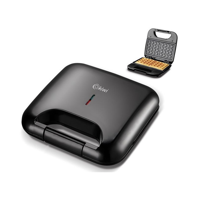 APPAREIL À GAUFRES KIWI KSM2405W / 750 W /  NOIR