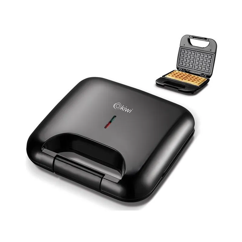 APPAREIL À GAUFRES KIWI KSM2405W / 750 W /  NOIR