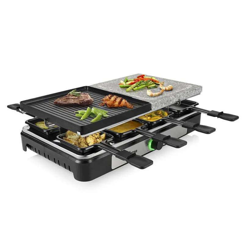 Appareil À Raclette et pierre à cuire TRISTAR 1400W