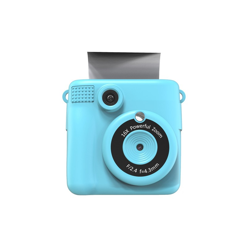 APPAREIL PHOTO ENFANT IMPRESSION INSTANTANEE KIDPIC / BLEU
