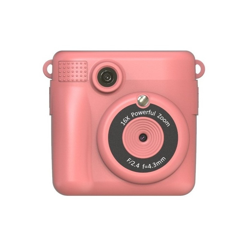 APPAREIL PHOTO ENFANT IMPRESSION INSTANTANEE KIDPIC / ROSE
