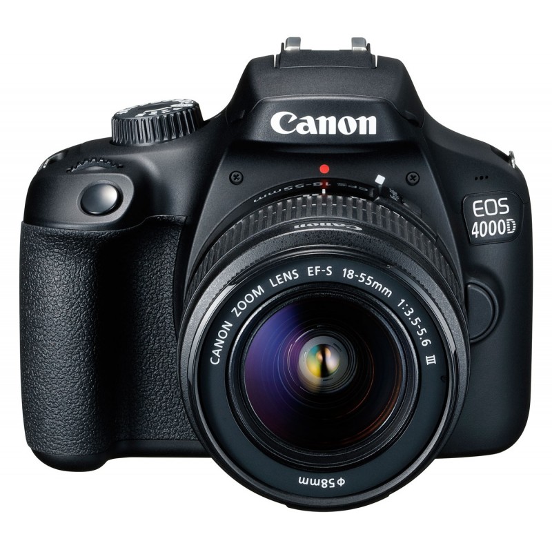 Appareil Photo Reflex Canon EOS 4000D + EF-S 18-55mm DC