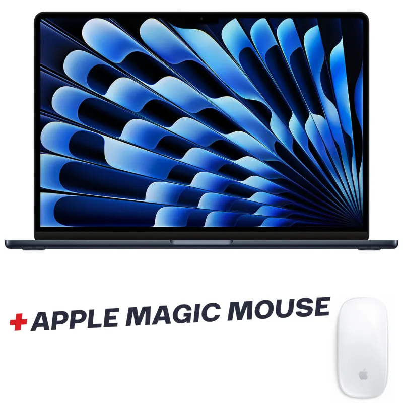 Apple Macebook Air M2 8Go / 256 Go SSD / Bleu Midnight Avec APPLE Magic Mouse