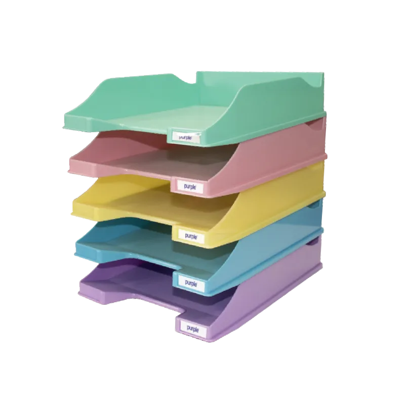 BAC A COURRIER PASTEL / Jaune Pastel