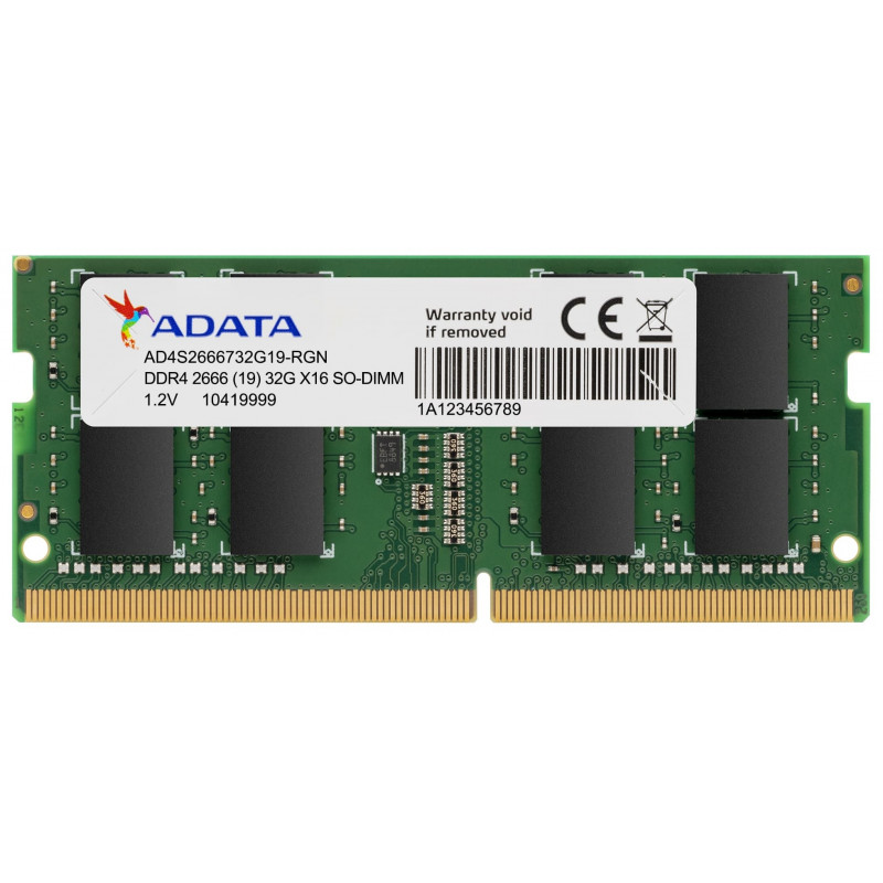 Barette mémoire ADATA 8 Go DDR4 / 2666 MHz