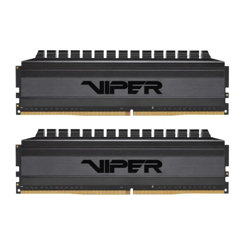 Barrette Mémoire Gamer Patriot Viper 4 Blackout 16 Go (2x 8Go) DDR4 3200 Mhz
