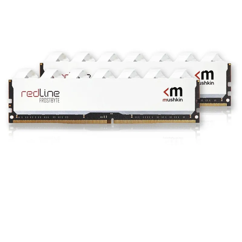 Barrette mémoire Mushkin Redline White DDR4 UDIMM 16 Go (2x 8 Go) 3200 MHz