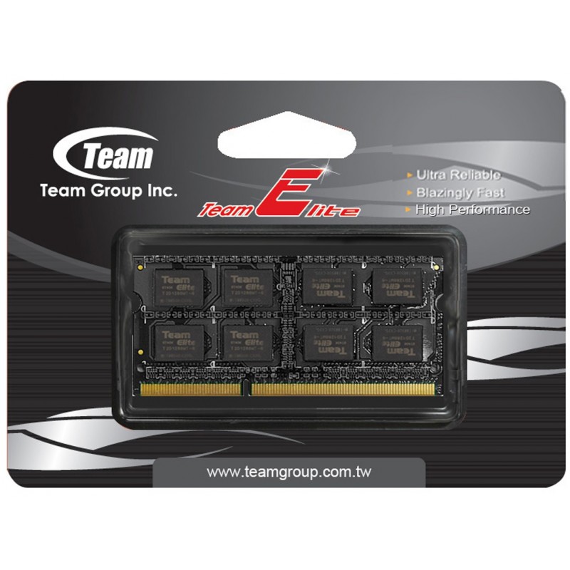 Barrette Mémoire SODIMM Team Group 4 Go DDR3 / 1333 Mhz