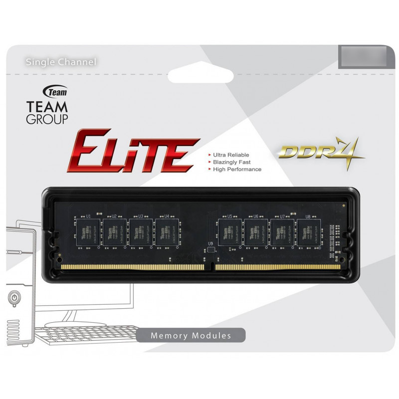 Barrette Mémoire TeamGroup Elite DDR4 / 3200 Mhz / 8 Go