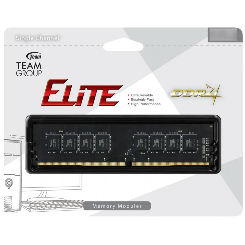 Barrette Mémoire TeamGroup Elite DDR4 / 3200 Mhz / 8 Go