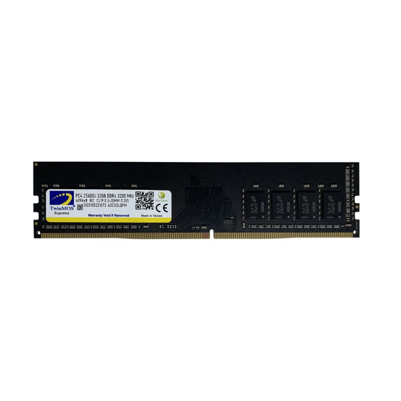 BARRETTE MEMOIRE TWINMOQ  DDR4 32GB 3200MHz