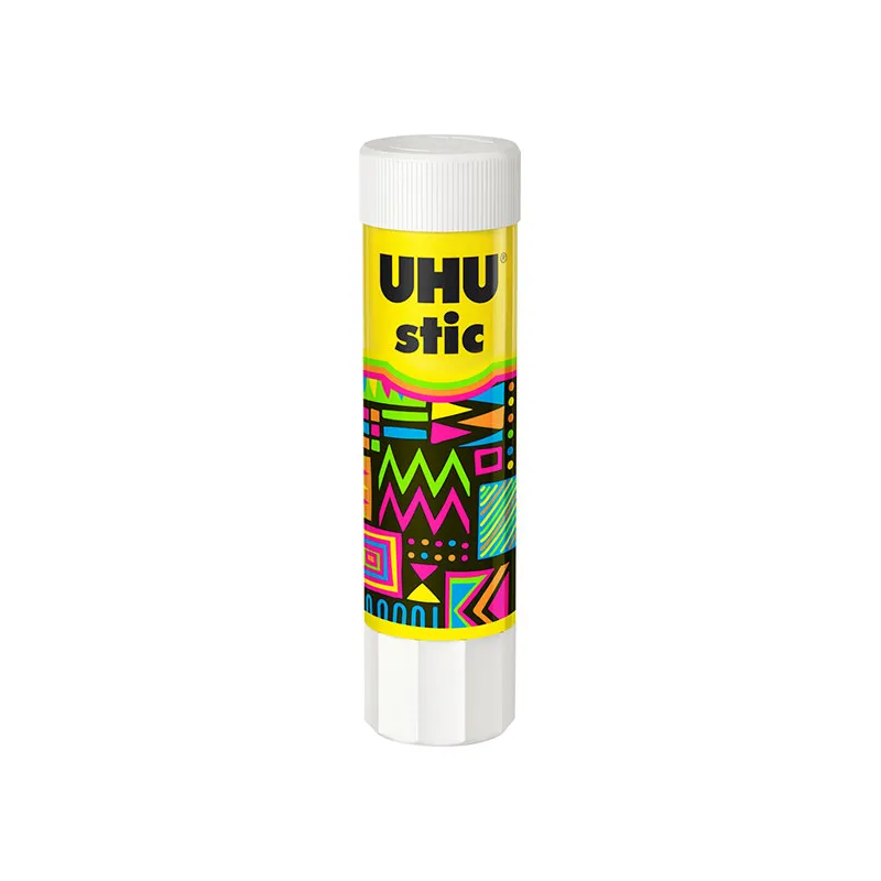 Bâton de colle UHU Stick Néon Sans Solvant / 8.2g