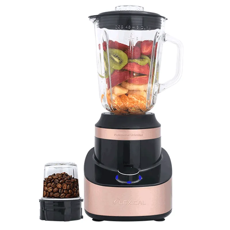 Blender Avec Moulin À Épices 2en1 600W - Gold