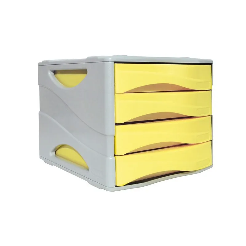 Bloc de 4 Tiroirs ARDA / Jaune Pastel