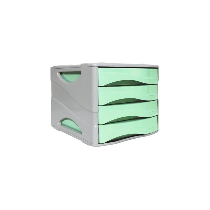 Bloc de 4 Tiroirs ARDA / Vert Pastel