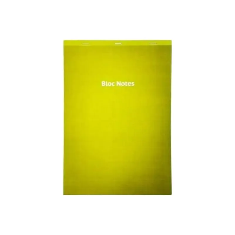 BLOC NOTE PIQUÉE KO TITANIUM A4 100 PAGES 70G