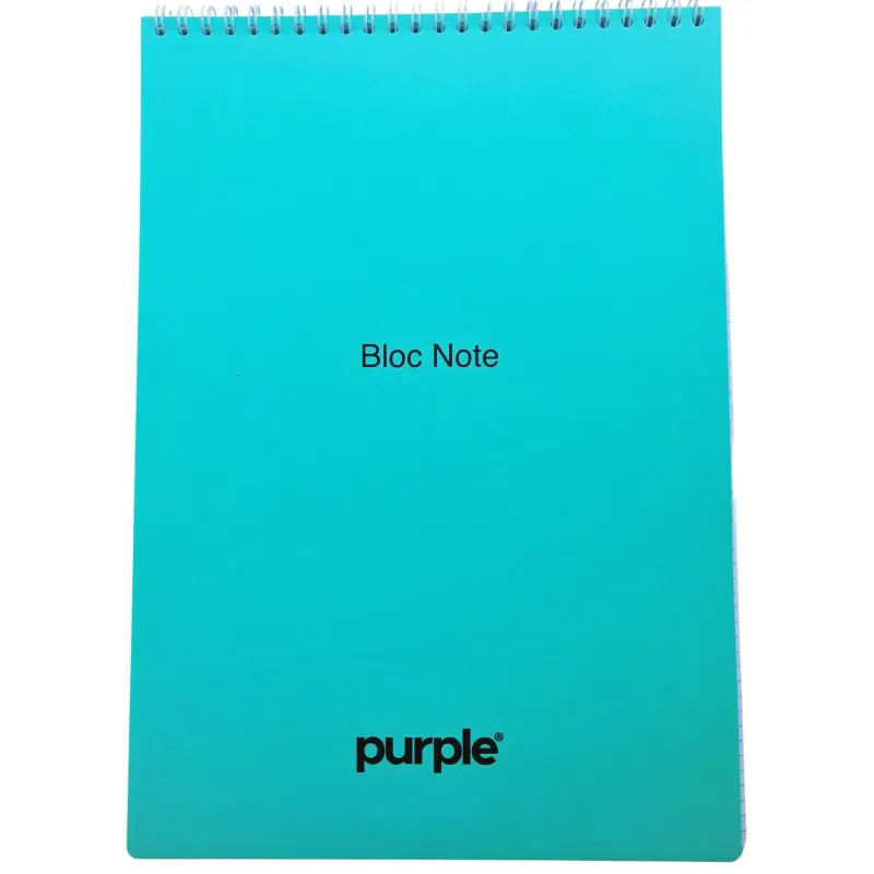 Bloc Note Wiro ESSENTIAL Purple / A4 / 100 Pages
