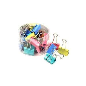 Boite de 40 Clips 19 mm / Couleurs