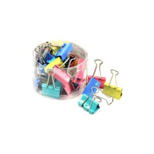 BOITE DE 48 MINI PINCES 25 MM / 4 COULEURS