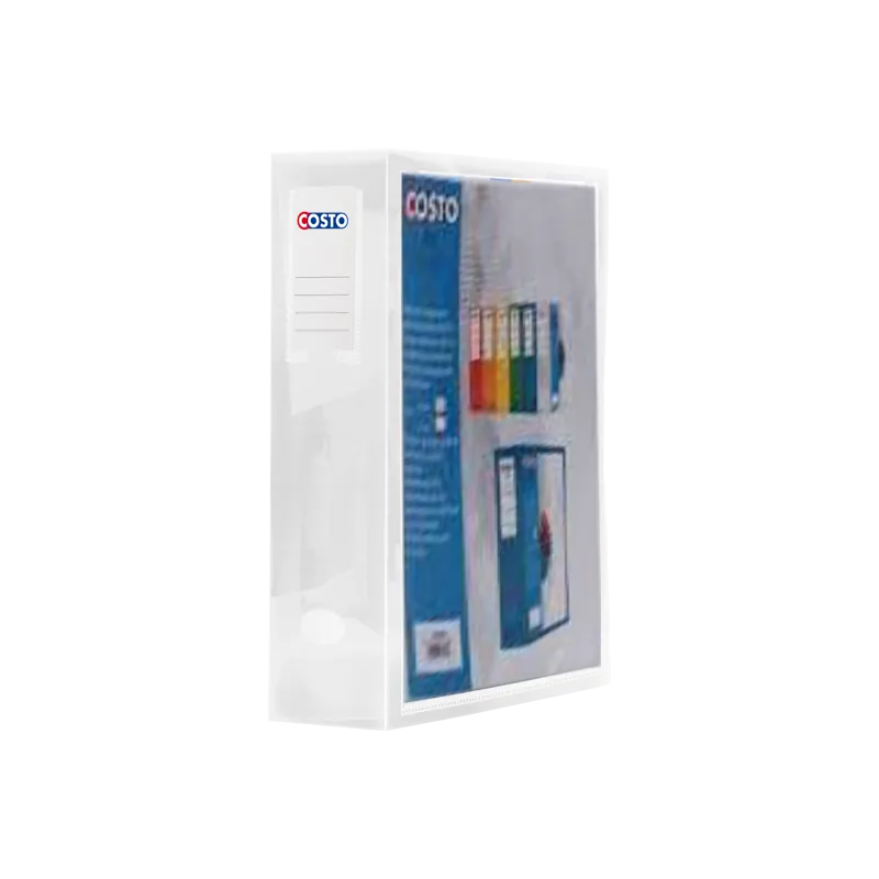 Boite de Classement en PP Costo personalisable / 80mm / Transparent