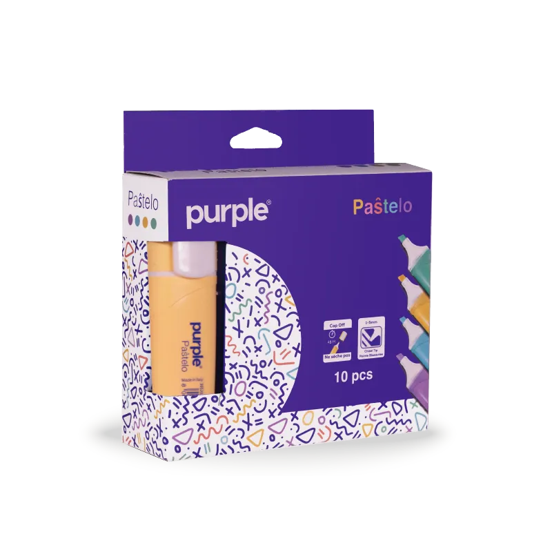 BOITE SURLIGNEUR PASTELO / Bleu Pastel