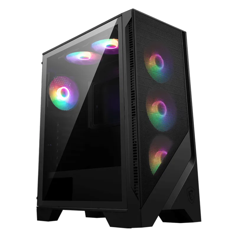 Boîtier Gamer Moyen Tour MSI MAG FORGE 120A AIRFLOW ATX / Noir