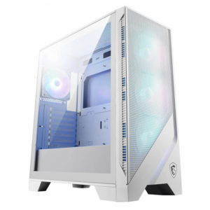 Boîtier Gamer Moyen Tour MSI MAG FORGE 320R AIRFLOW ATX / Blanc