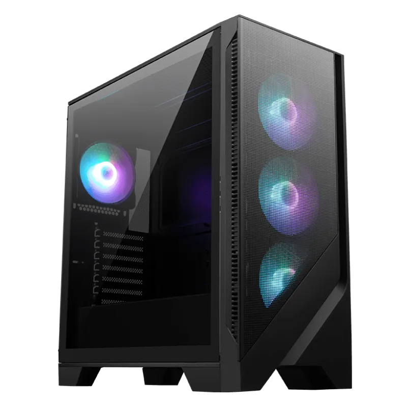 Boîtier Gamer Moyen Tour MSI MAG FORGE 320R AIRFLOW ATX / Noir