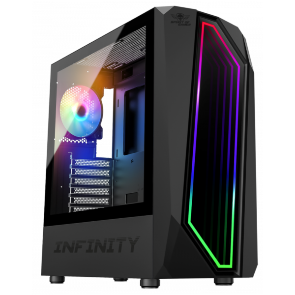 Boîtier Gamer Moyen tour Spirit OF Gamer INFINITY DARK ATX / Noir