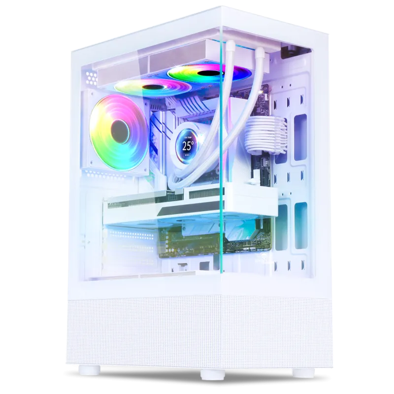 Boîtier Gamer Moyen Tour Spirit of Gamer SPECTRA ARTIC / ARGB / Blanc
