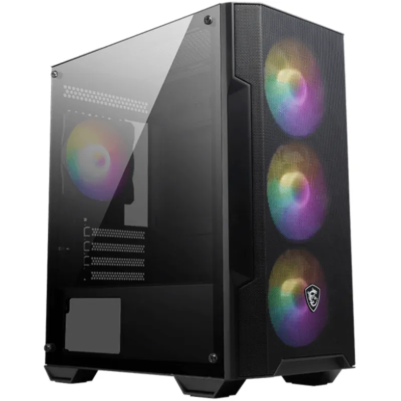 Boîtier Gamer MSI MAG FORGE M100A Avec Boîte d'alimentation MSI PSU 600W 80+ Standard