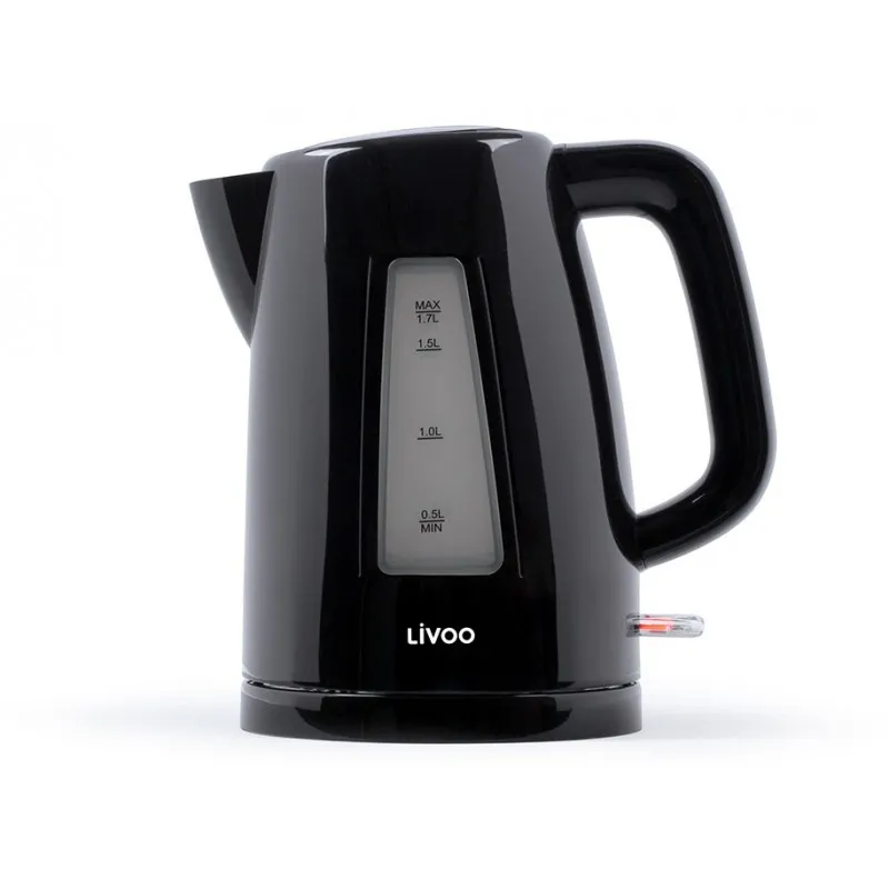 Bouilloire électrique LIVOO DOD184N / 1.7 L / 2200W / Noir