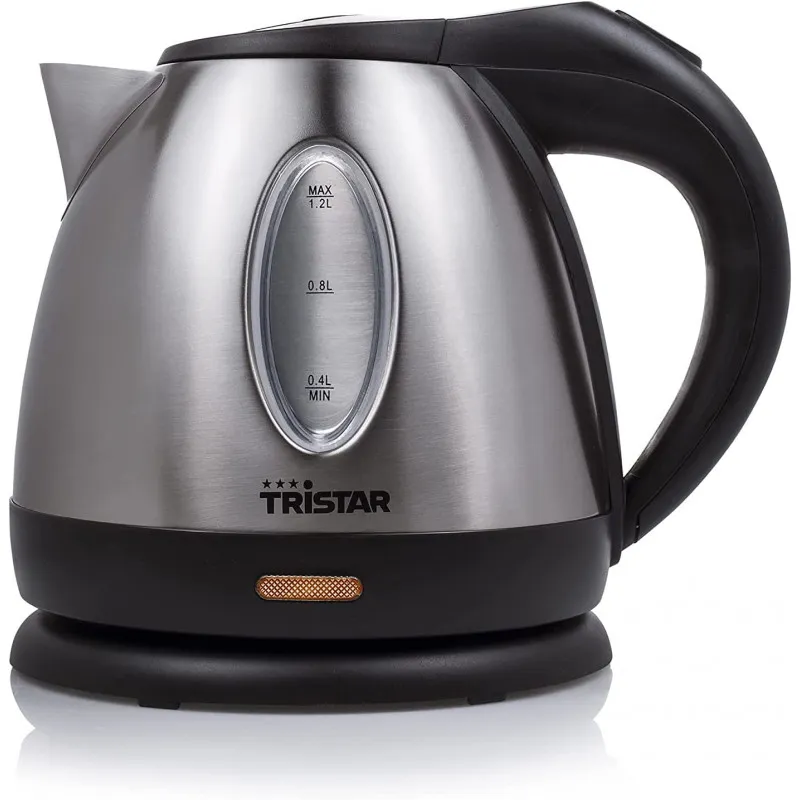 Bouilloire Tristar Sans Fil Inox WK-1323 / 1500W / 1.2L