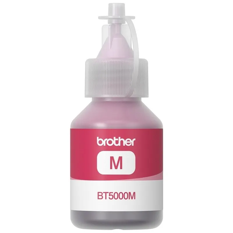 BOUTEILLE D'ENCRE ADAPTABLE BROTHER BT5000M / 100ML / MAGENTA