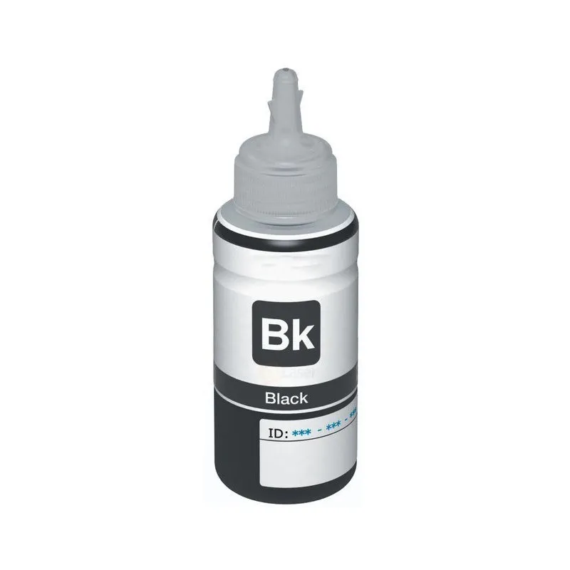 BOUTEILLE D'ENCRE ADAPTABLE EPSON ECOTANK 101/103 / 127ML / NOIR